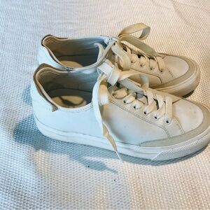 Rag & bone Cream Low-Top Sneakers